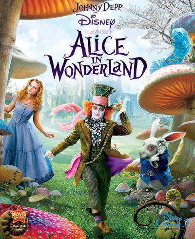 Приключение - Алиса в стране чудес 2010